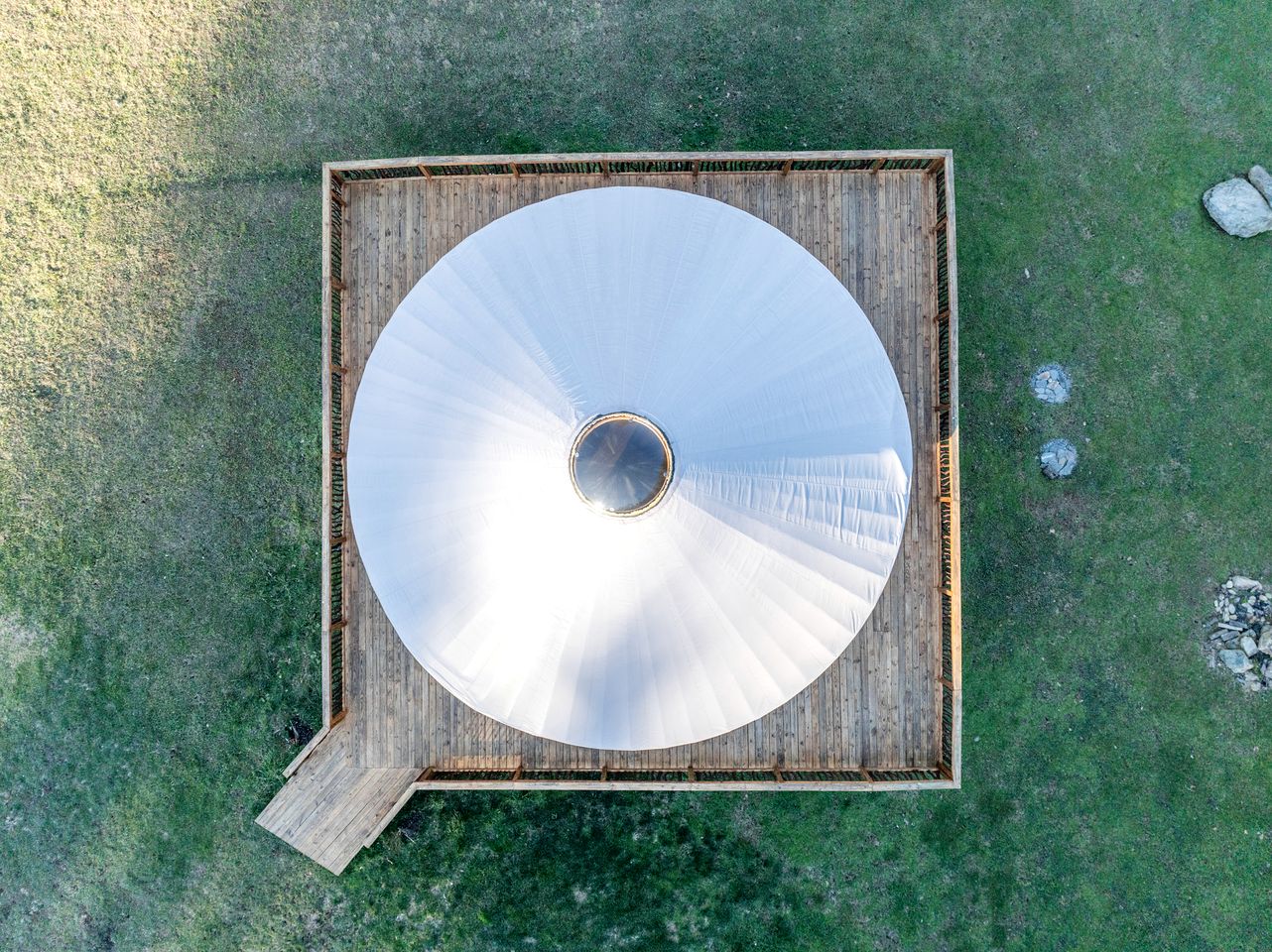 Amazing Yurt Ideal for a Secluded Scape in Hot Springs, North Carolina