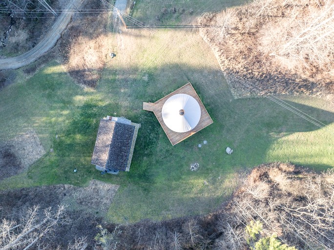 Yurts (United States of America, Hot Springs, North Carolina)