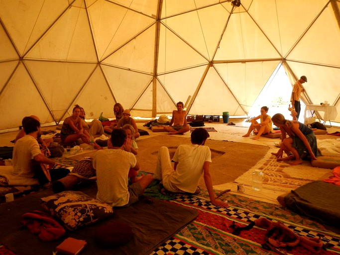 Yurts (Lanjarón, Andalusia, Spain)