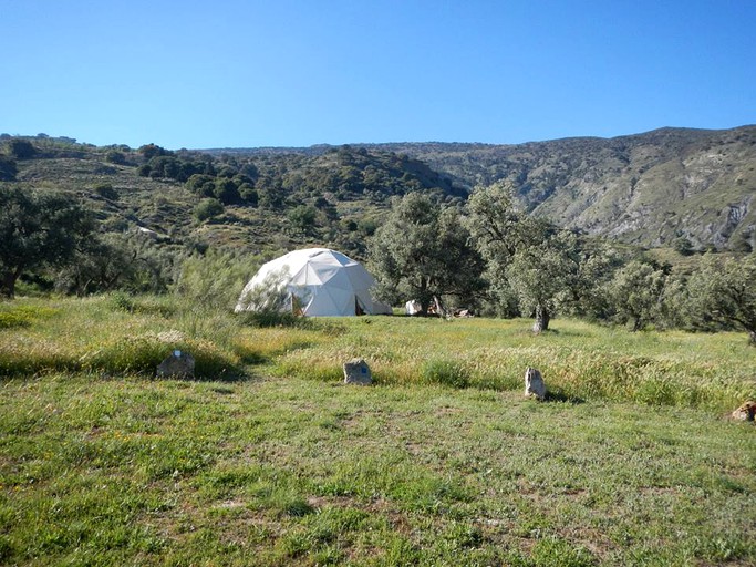 Yurts (Lanjarón, Andalusia, Spain)