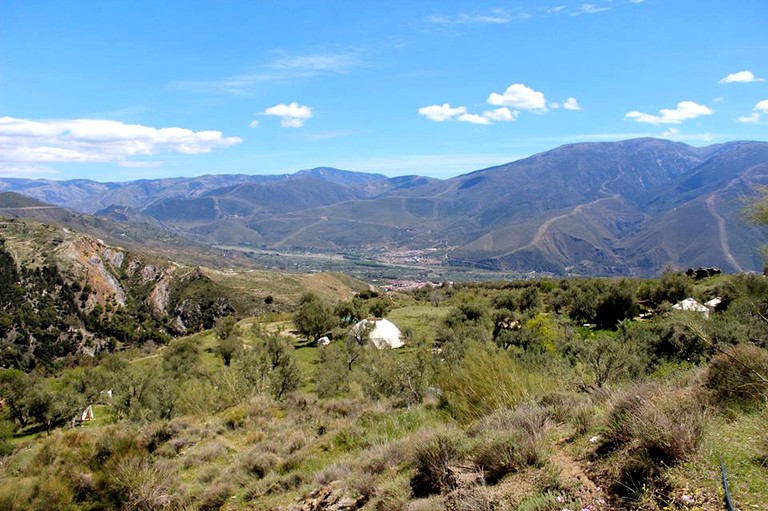 Yurts (Lanjarón, Andalusia, Spain)