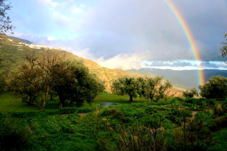 Yurts (Lanjarón, Andalusia, Spain)