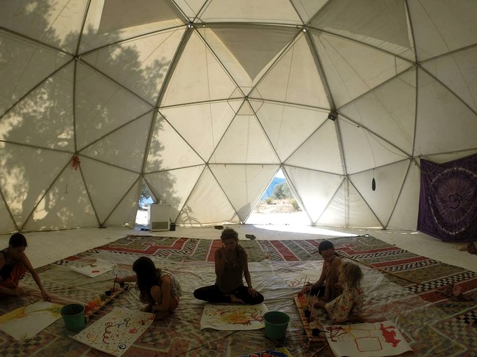 Yurts (Lanjarón, Andalusia, Spain)