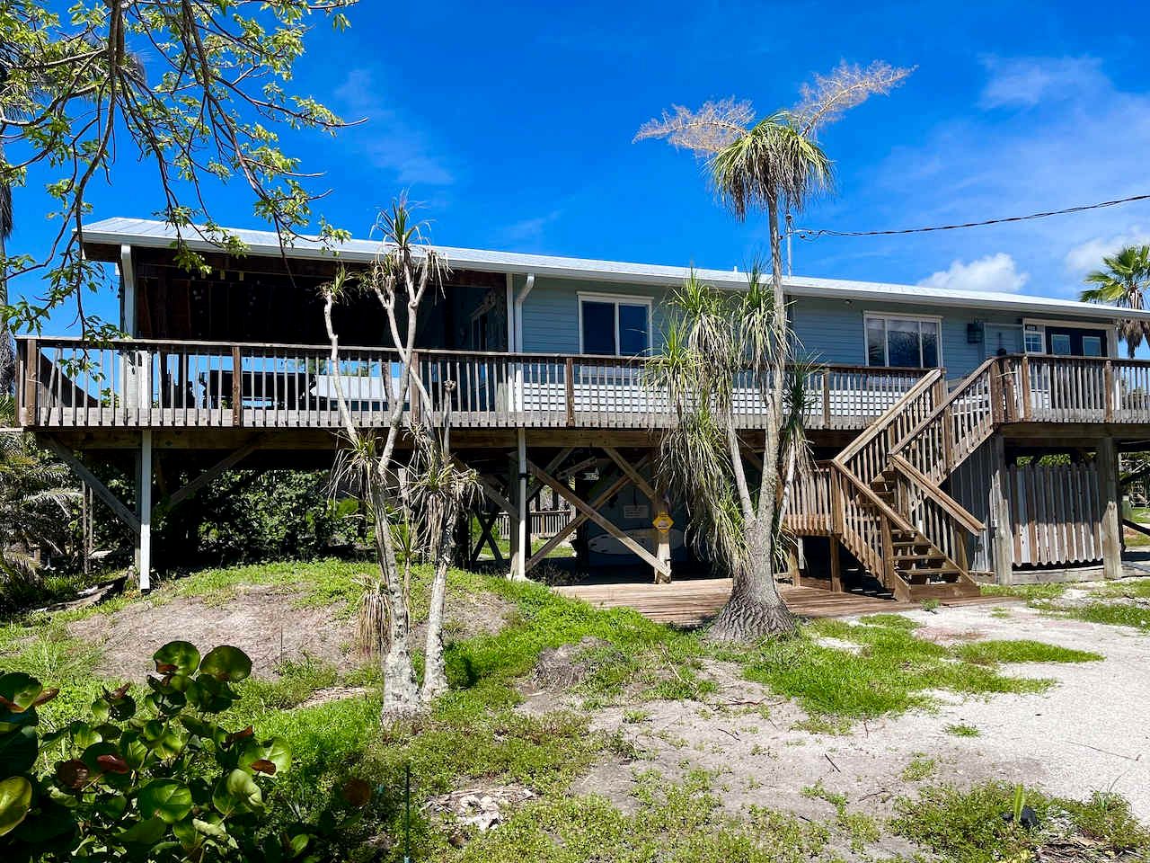 Charming Beach House with Private Dock Access, Steps from LGI Beach – Placida, FL