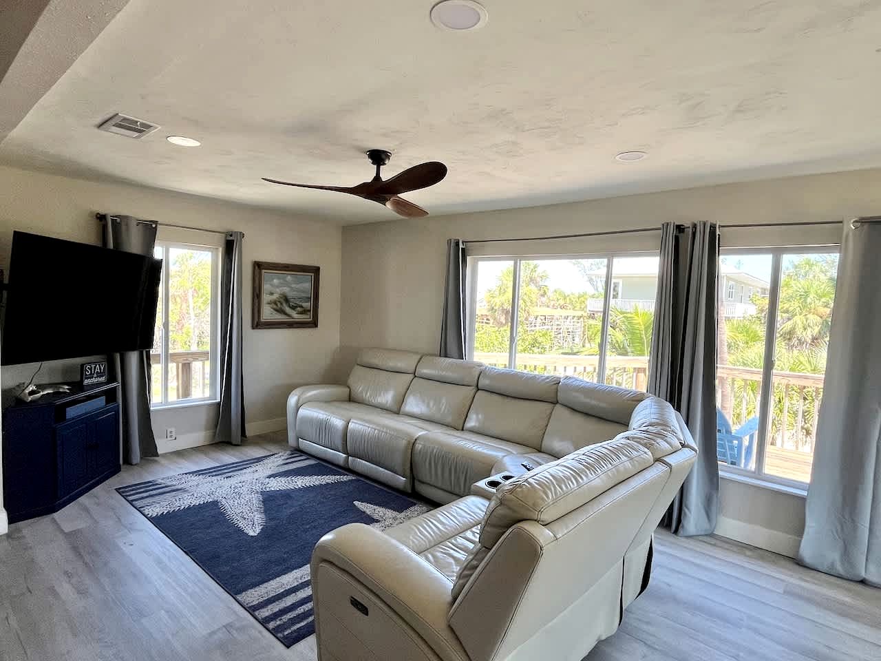 Charming Beach House with Private Dock Access, Steps from LGI Beach – Placida, FL