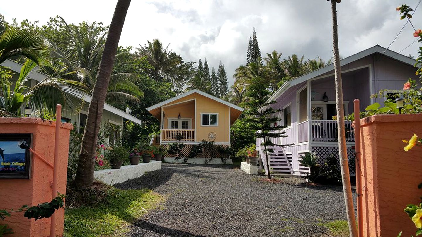 Beach Cottage near the Puna Forest Reserve in Hawaii