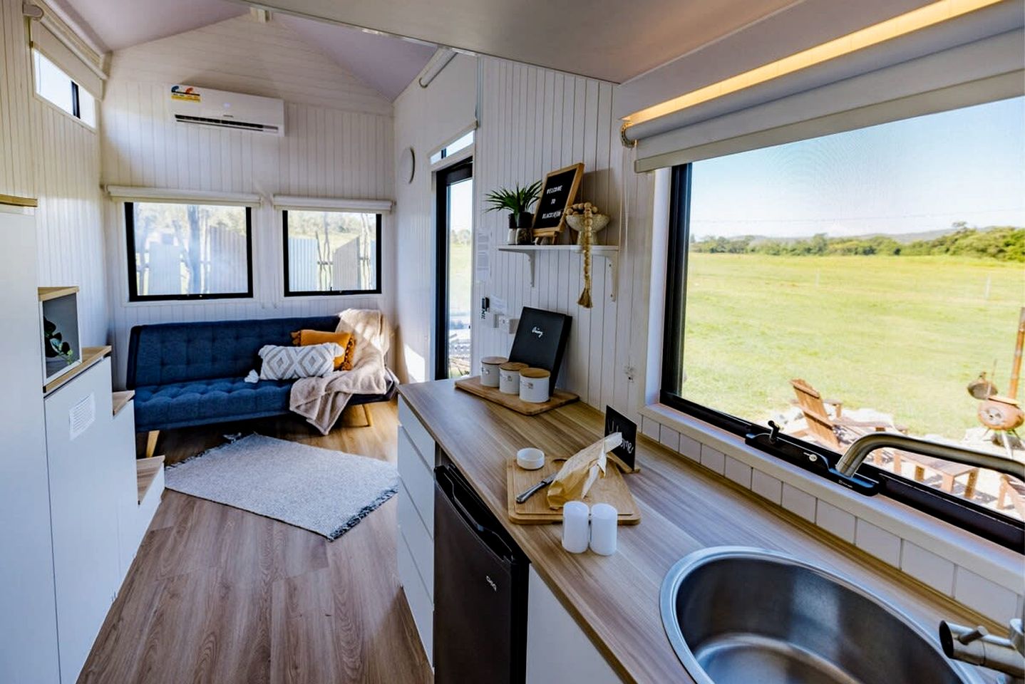 Andromache River Tiny House for Coastal Glamping near Airlie Beach