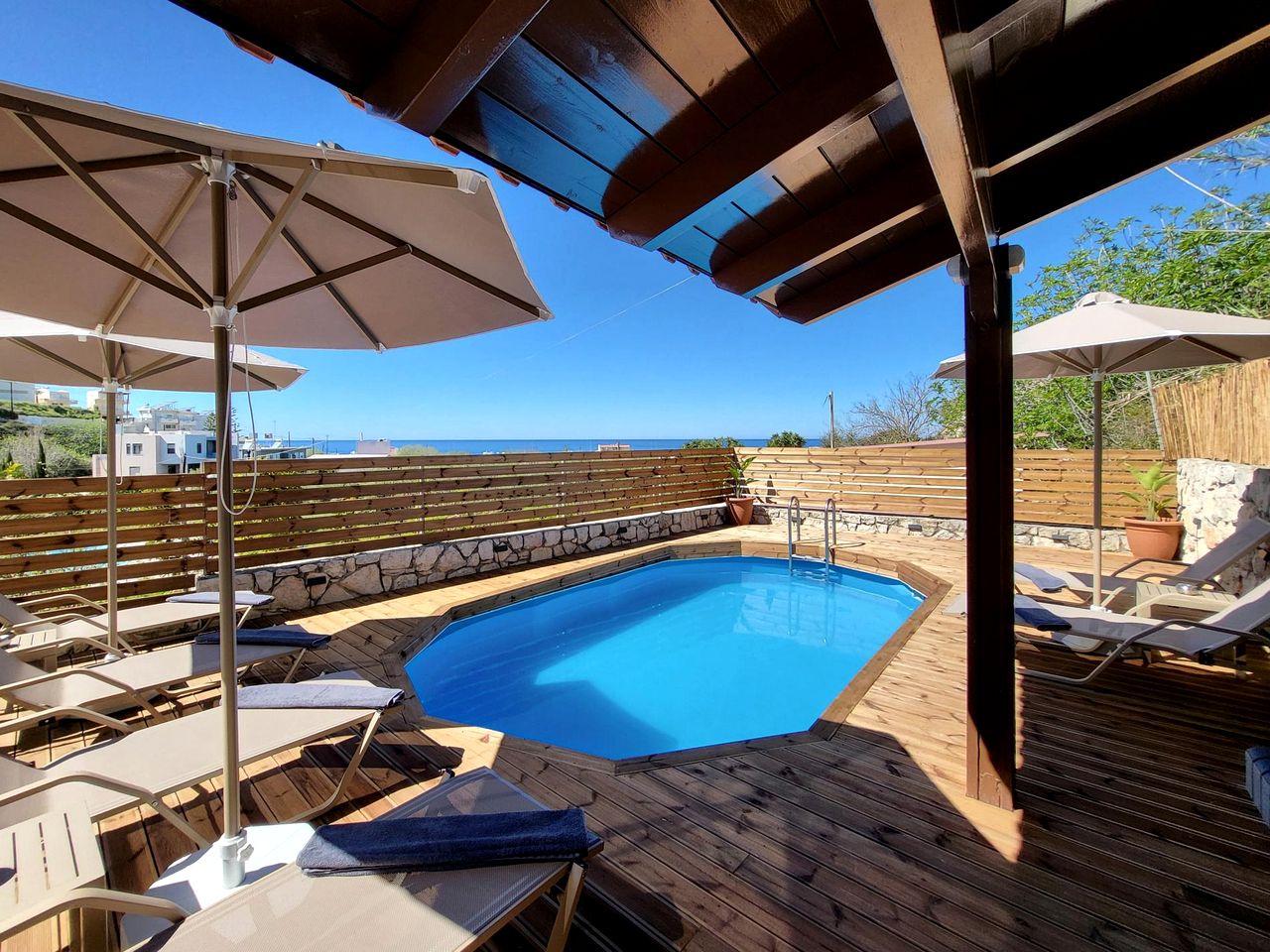 Spacious Renovated Villa with Private Pool near the Beach in Sfakaki, Rethymno
