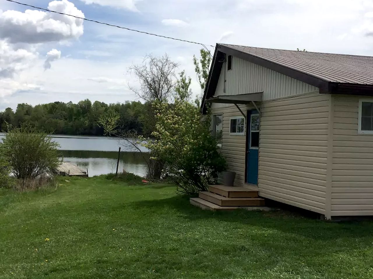 Two-Bedroom Lakefront Family Cottage Rental on an Organic Farm in Ontario, Canada