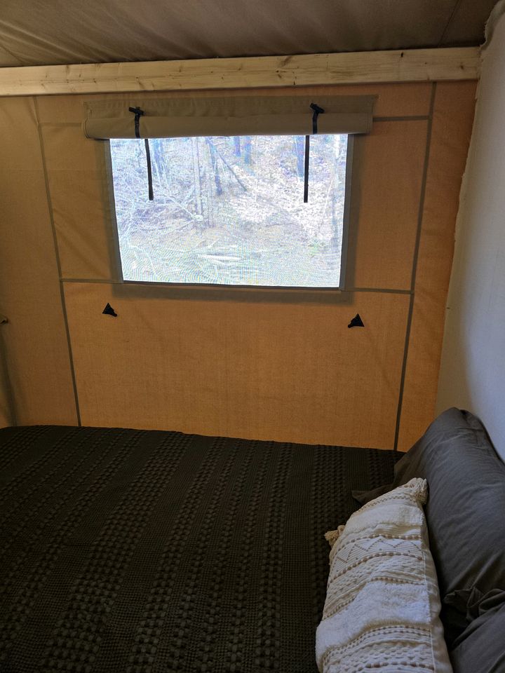 Amazing Safari Tent with Stunning Nature Views from a Private Deck in Trenton, Georgia