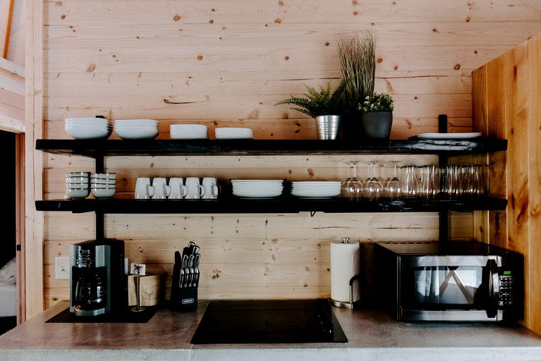 Yurts (United States of America, Bryson City, North Carolina)