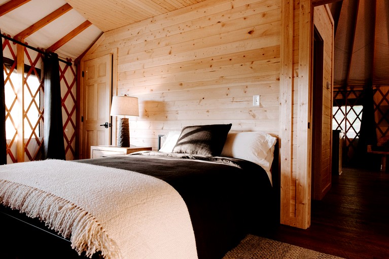 Yurts (United States of America, Bryson City, North Carolina)