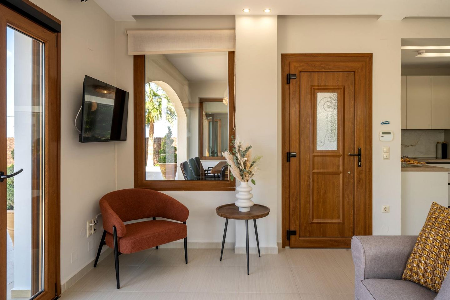 Luxurious Villa Acquarella with Private Pool & Panoramic Sea Views, Near the Beach in Malia, Crete