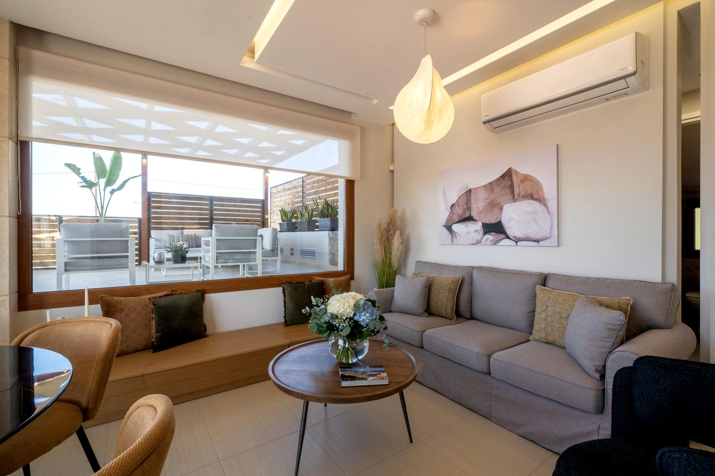 Luxurious Villa Acquarella with Private Pool & Panoramic Sea Views, Near the Beach in Malia, Crete