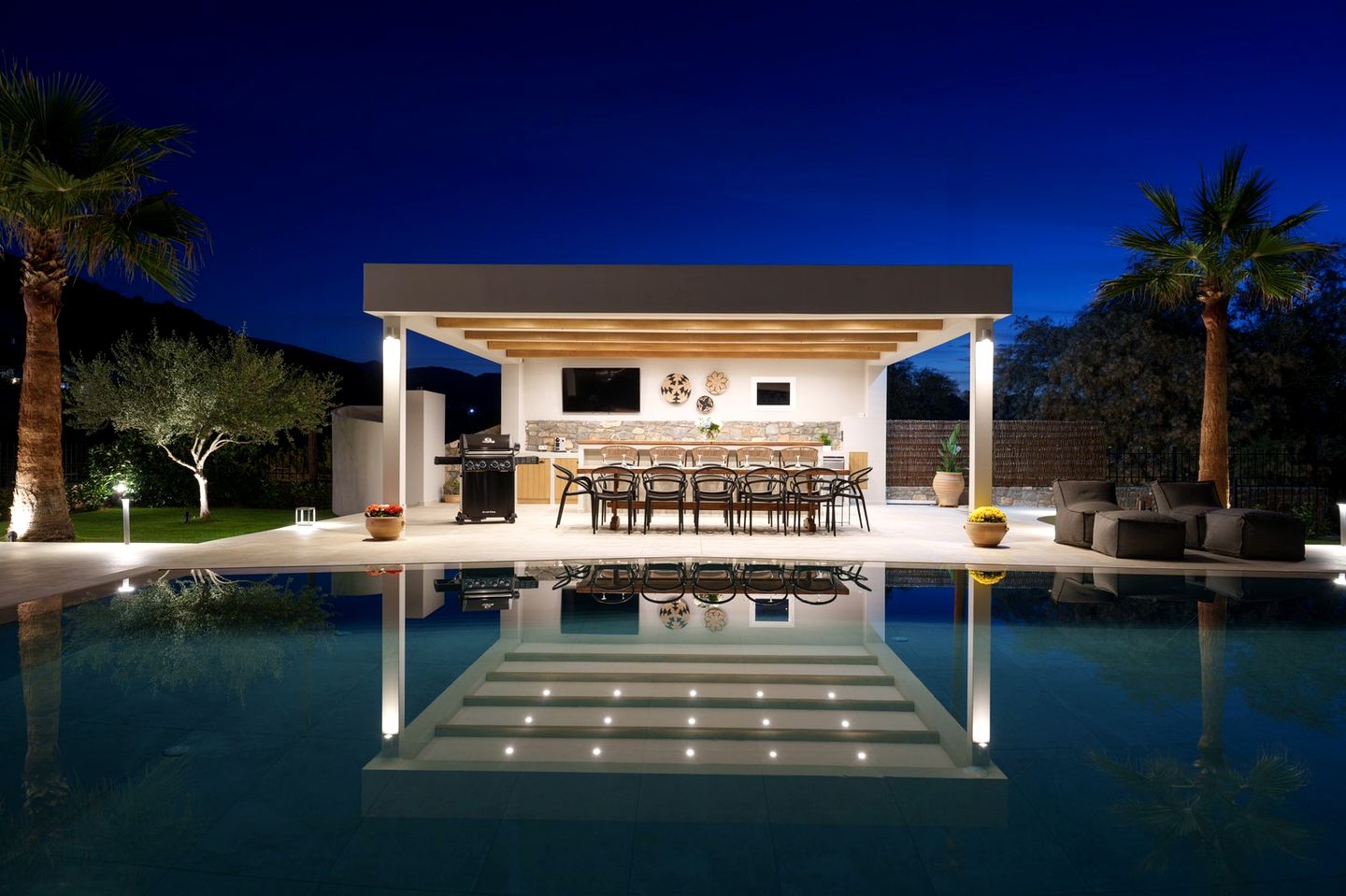 Luxurious Villa Acquarella with Private Pool & Panoramic Sea Views, Near the Beach in Malia, Crete