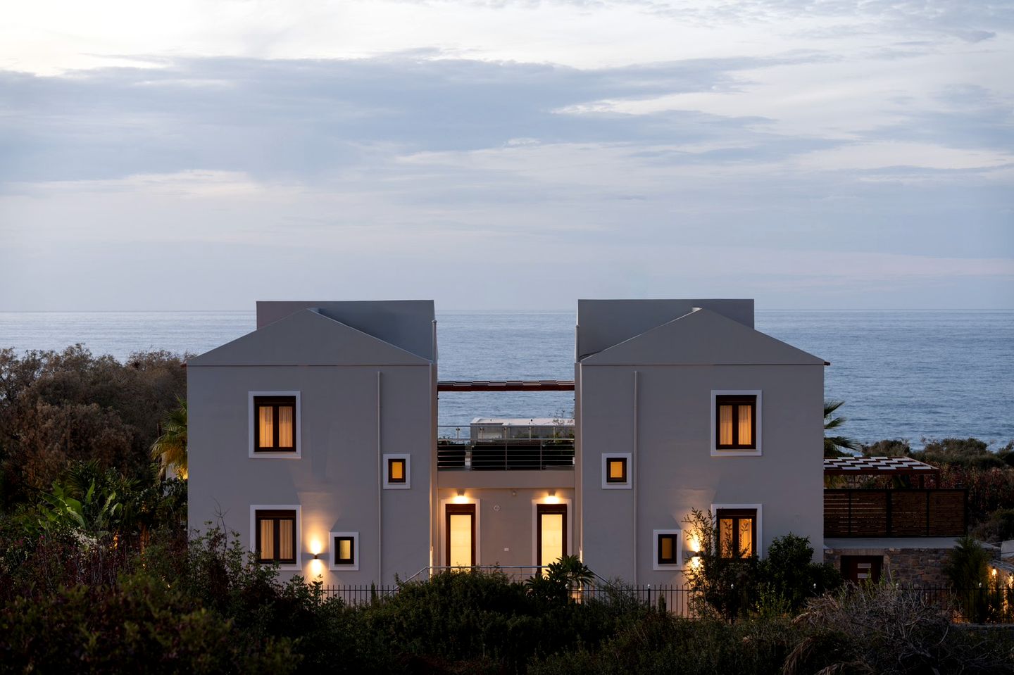 Luxurious Villa Acquarella with Private Pool & Panoramic Sea Views, Near the Beach in Malia, Crete