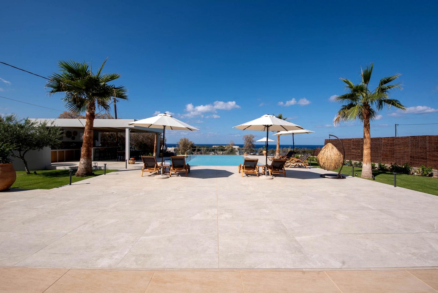 Luxurious Villa Acquarella with Private Pool & Panoramic Sea Views, Near the Beach in Malia, Crete