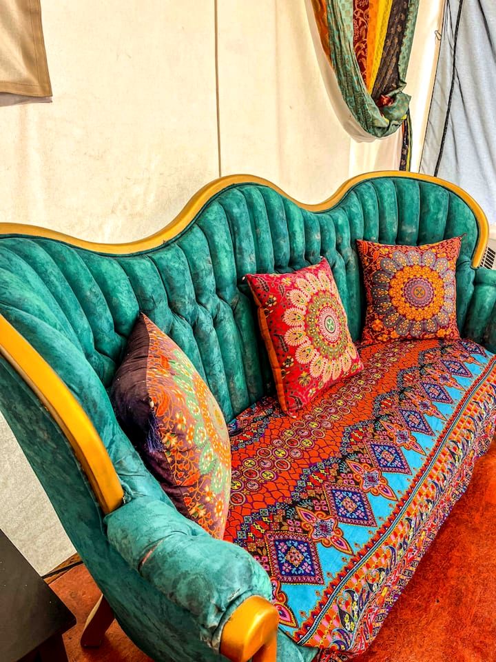 Luxury Safari Tent in Irwin, Idaho near Jackson Hole & Palisades Lake