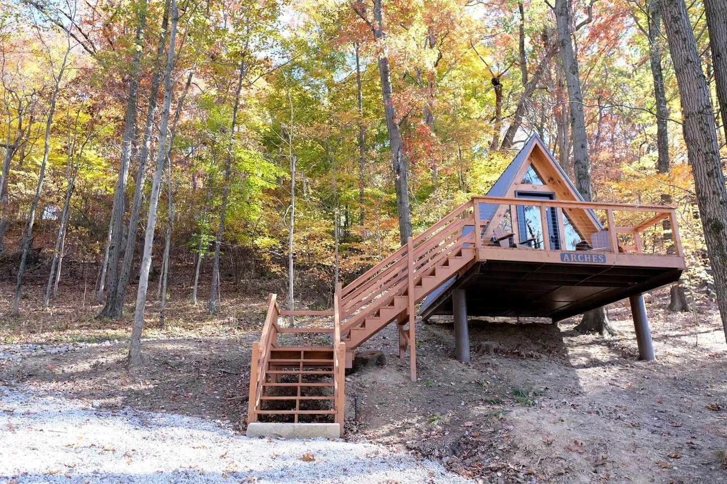 Secluded A-Frame Incredible for Water Activities by Tappan Lake in Ohio