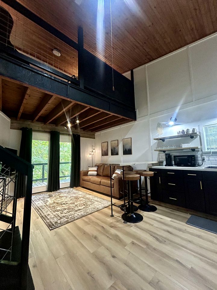 Tranquil Wooded Cabin Retreat with Private Hot Tub & Fire Pit Near Gentry, Arkansas