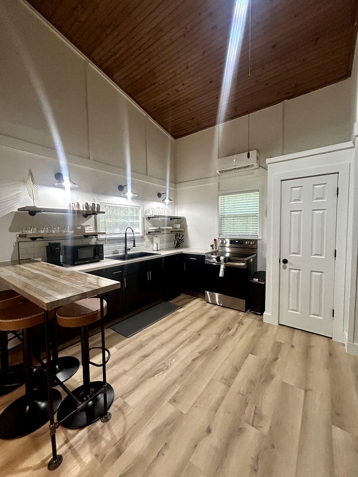 Tranquil Wooded Cabin Retreat with Private Hot Tub & Fire Pit Near Gentry, Arkansas