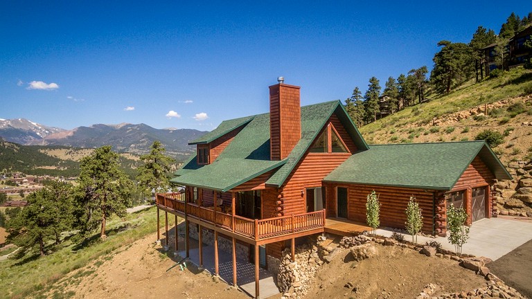 Cabins (United States of America, Estes Park, Colorado)