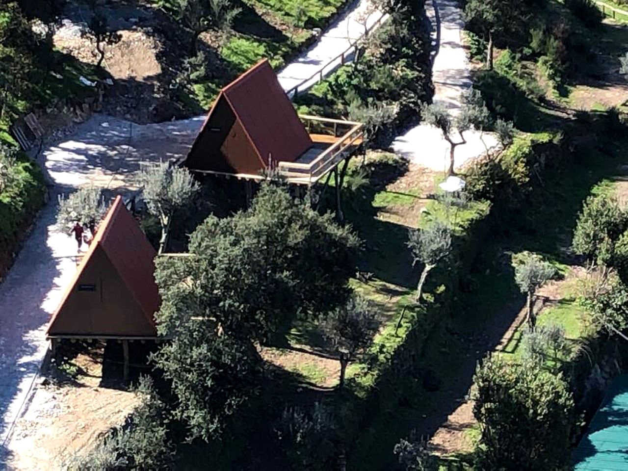 A-Frame Cabin with a Hot Tub near Castelo de Paiva, Portugal
