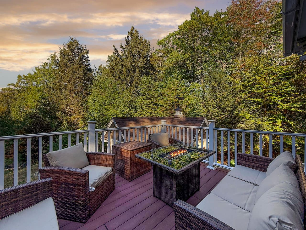 Spacious Mountain Retreat with Deck and Gas Fireplace near Echo Lake in Conway, New Hampshire