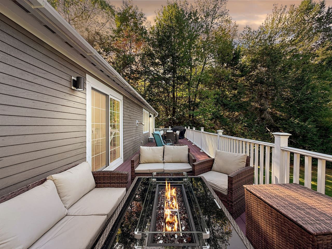 Spacious Mountain Retreat with Deck and Gas Fireplace near Echo Lake in Conway, New Hampshire