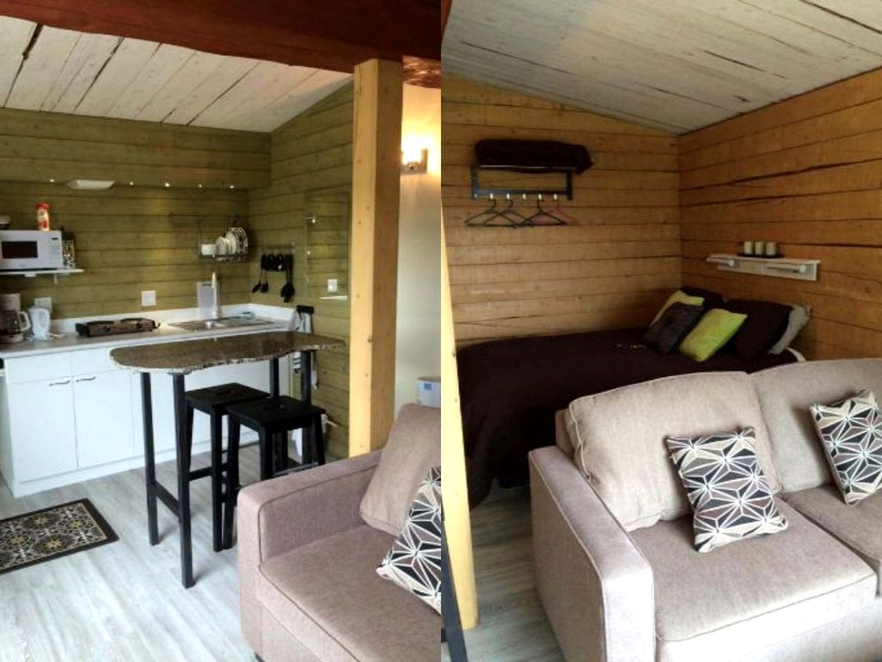 Hillside Cabin Rental with Lake Views near Whitehorse, Yukon