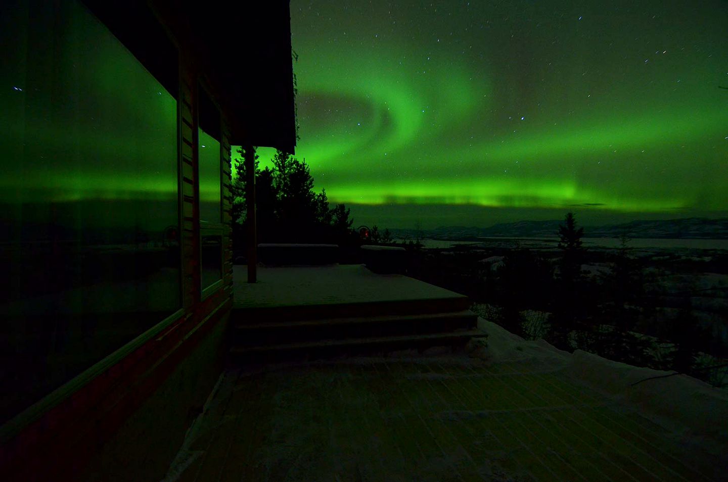 Secluded Bed and Breakfast with Northern Lights Views near Whitehorse, Yukon