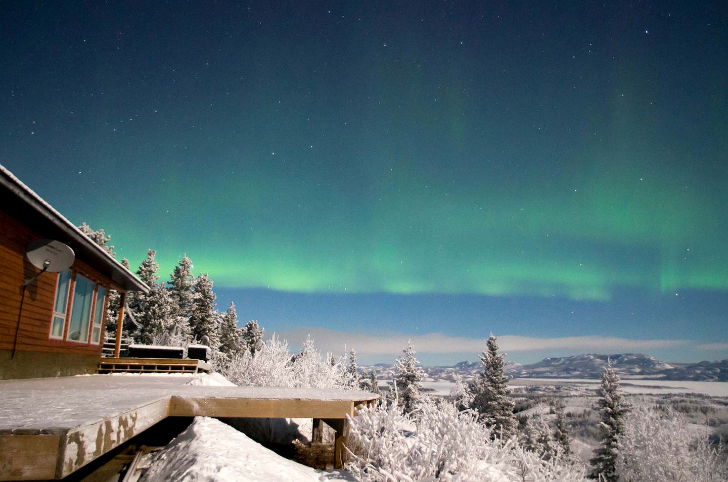 Secluded Bed and Breakfast with Northern Lights Views near Whitehorse, Yukon