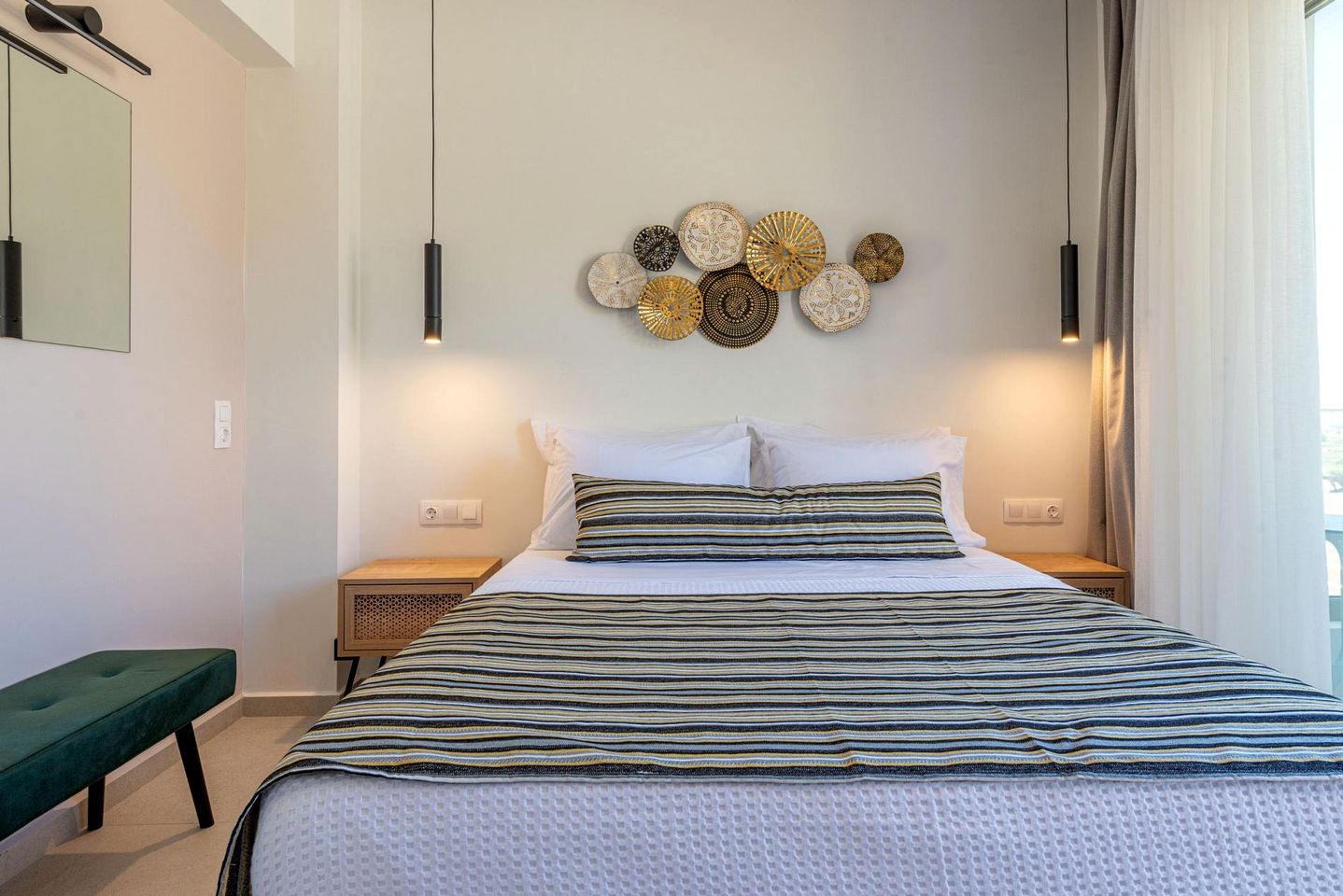 Scenic Hillside Villa with Private Pool near Rethymnon in Arkadi, Crete
