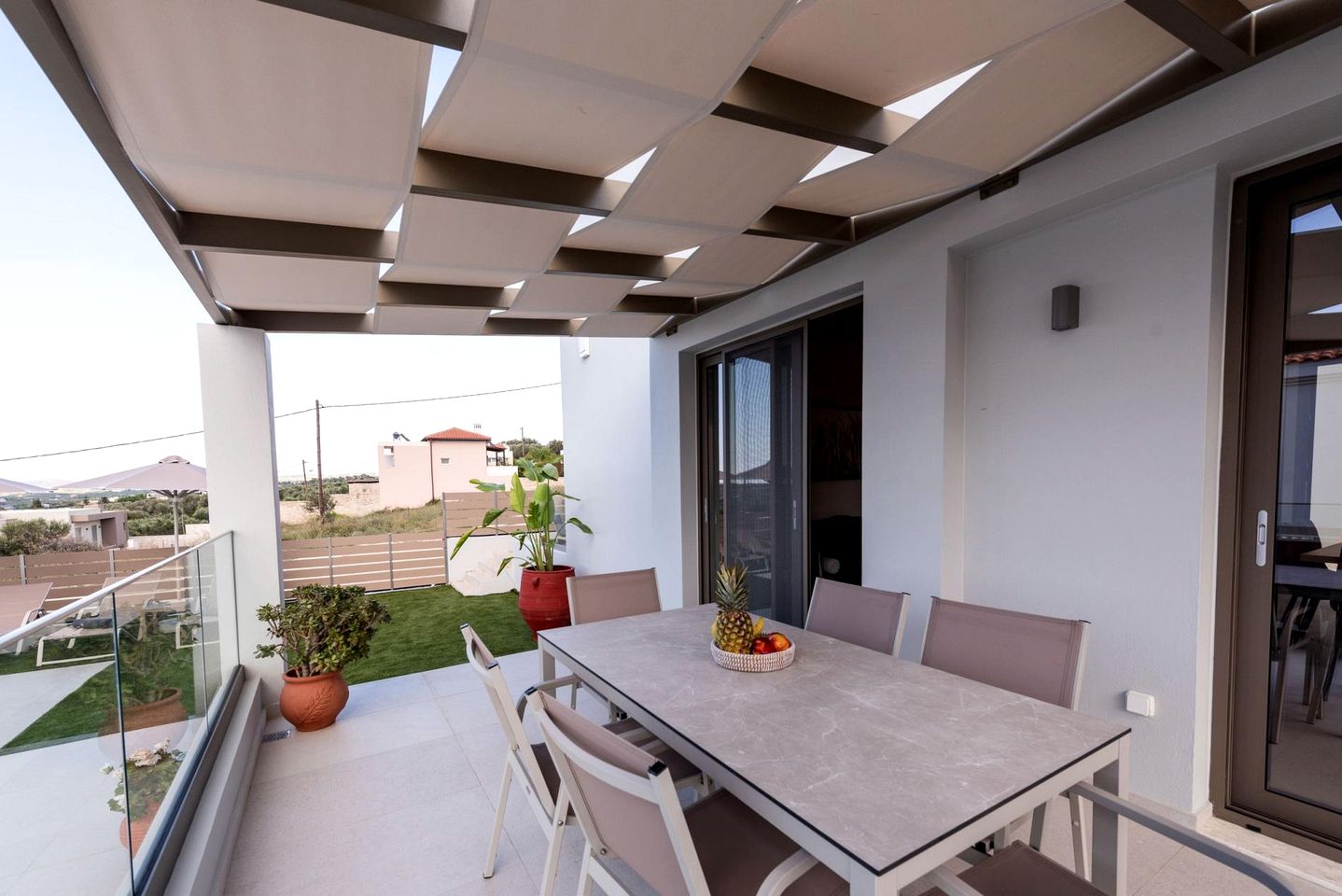 Scenic Hillside Villa with Private Pool near Rethymnon in Arkadi, Crete