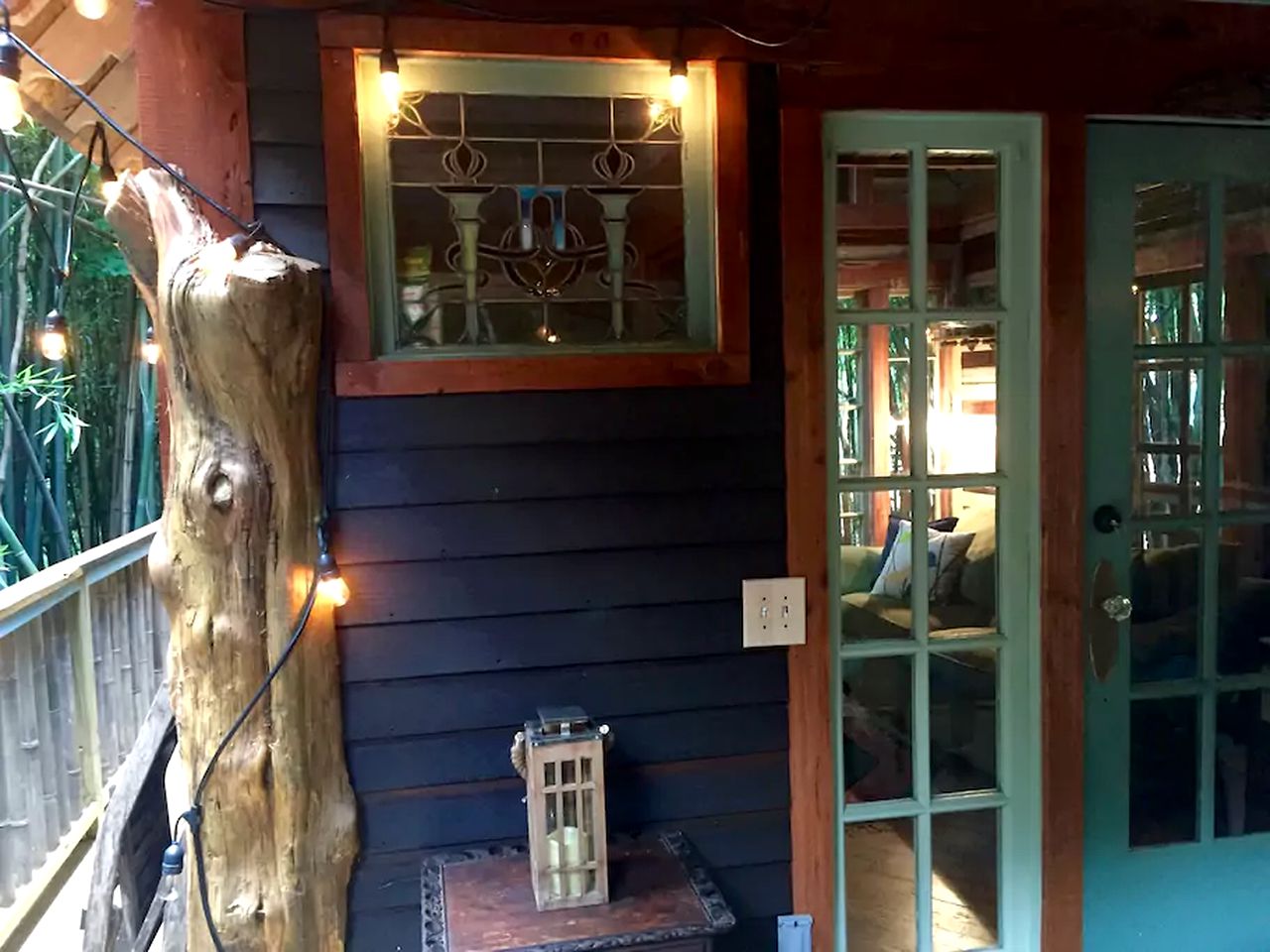 Cozy Alpaca Tree House Rental in the Bamboo Forest in Atlanta, Georgia