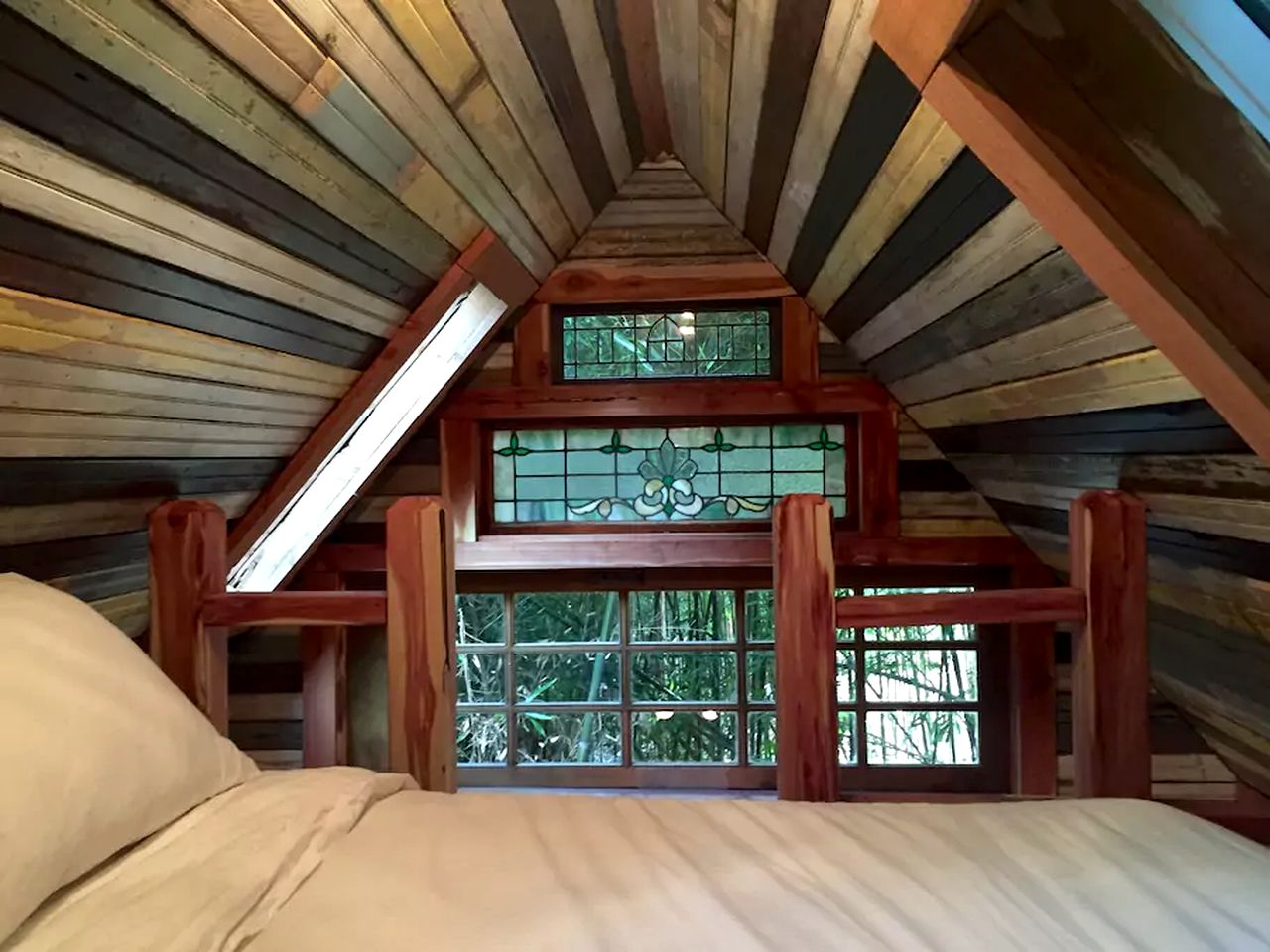 Cozy Alpaca Tree House Rental in the Bamboo Forest in Atlanta, Georgia