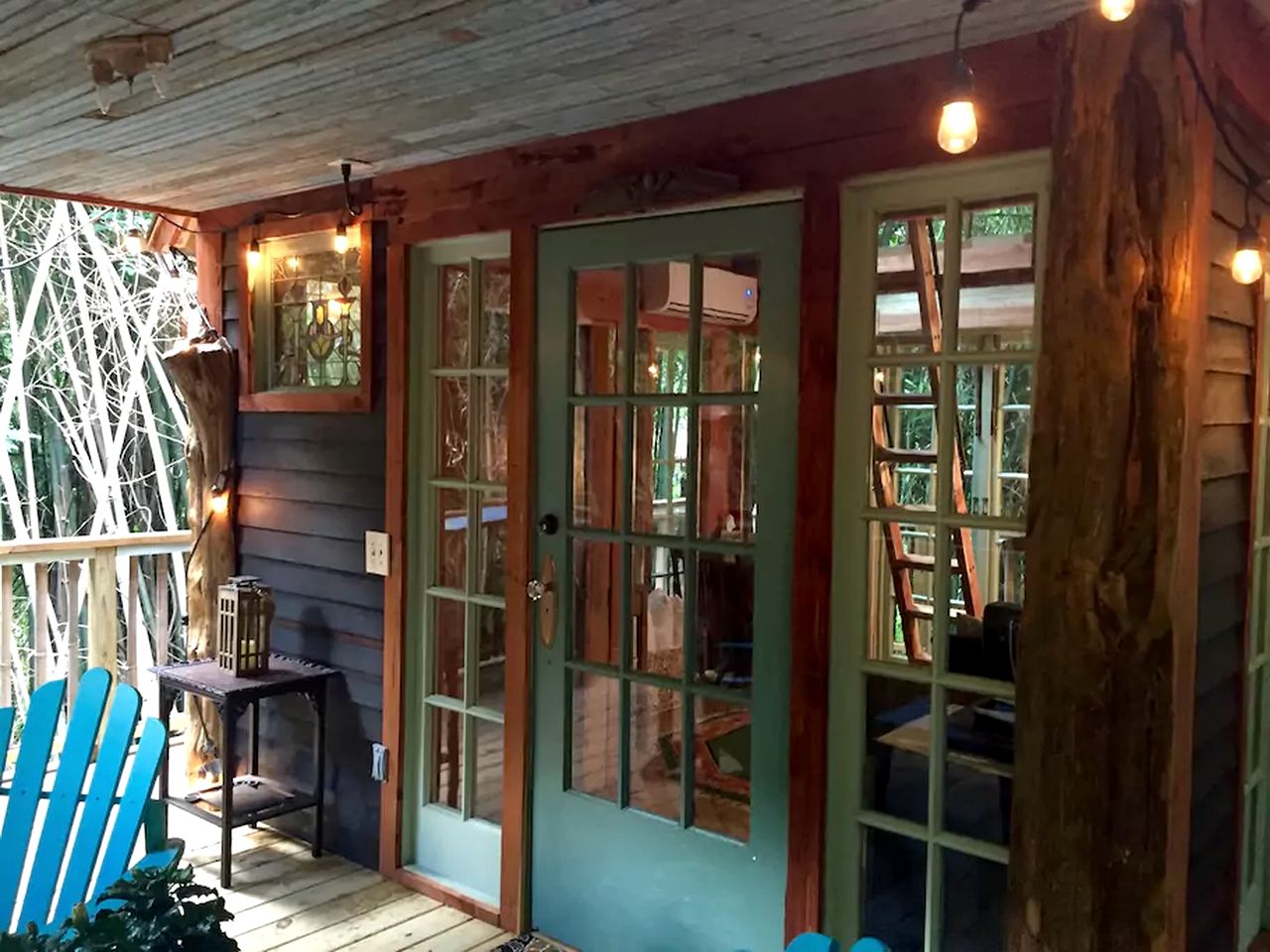 Cozy Alpaca Tree House Rental in the Bamboo Forest in Atlanta, Georgia