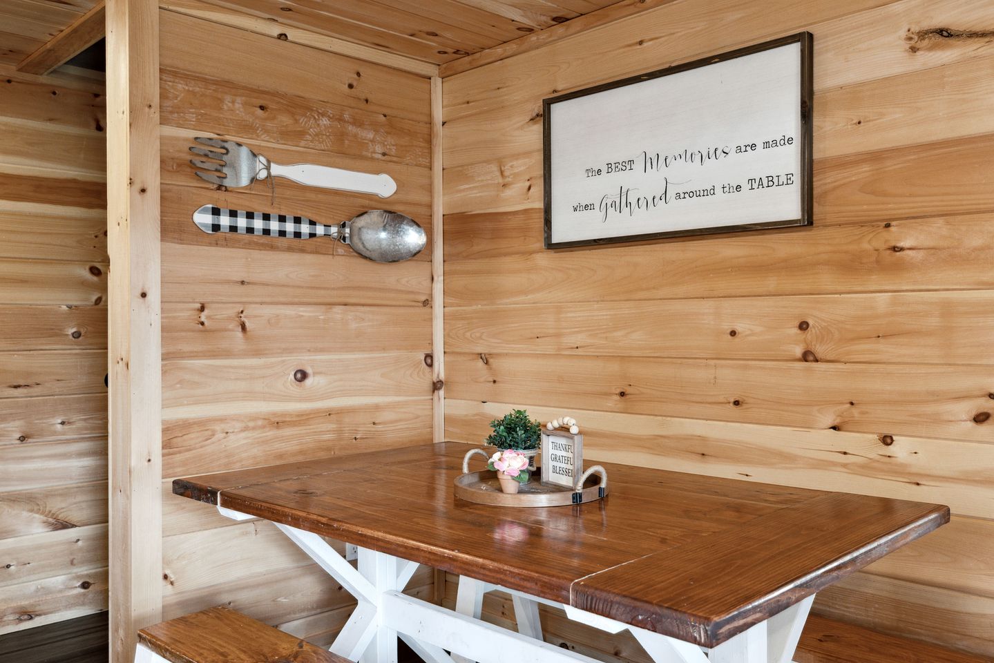 Unforgettable Glamping Vacations in Sevierville, Tennessee, in this Charming Cabin for Four