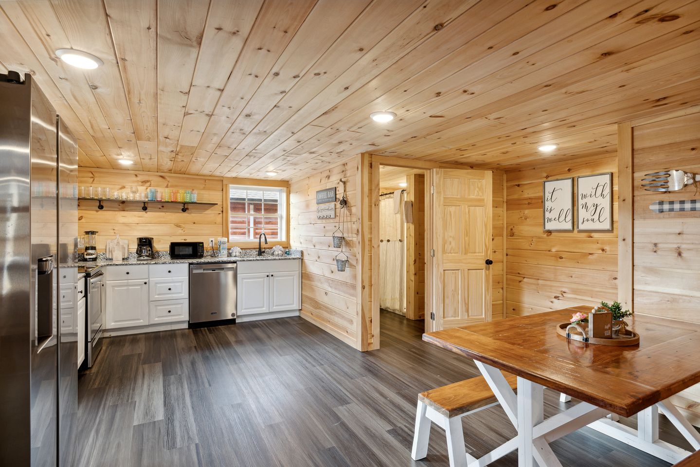 Unforgettable Glamping Vacations in Sevierville, Tennessee, in this Charming Cabin for Four