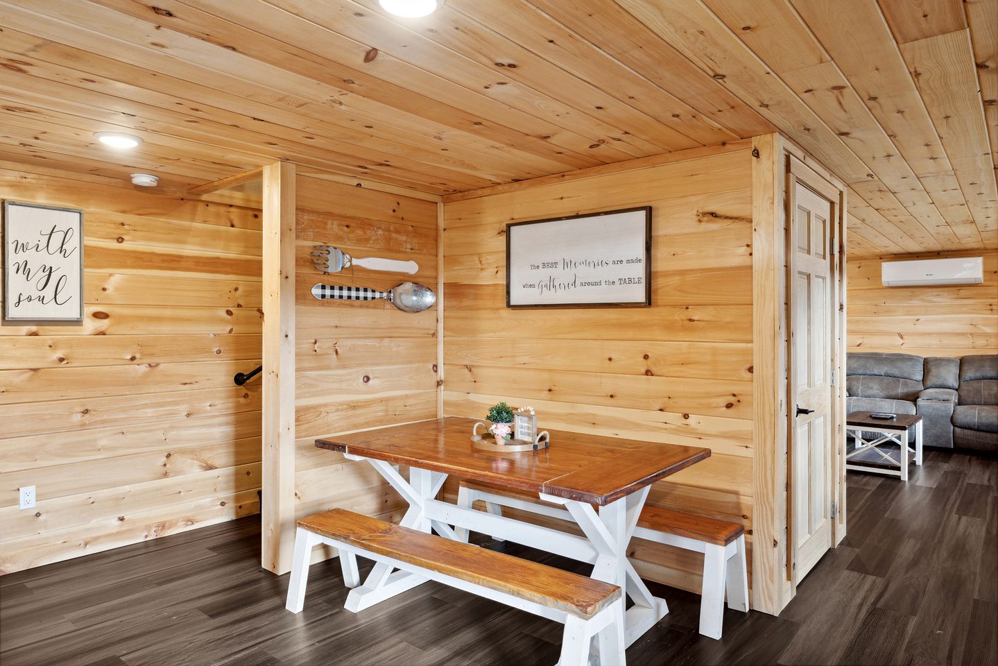 Unforgettable Glamping Vacations in Sevierville, Tennessee, in this Charming Cabin for Four