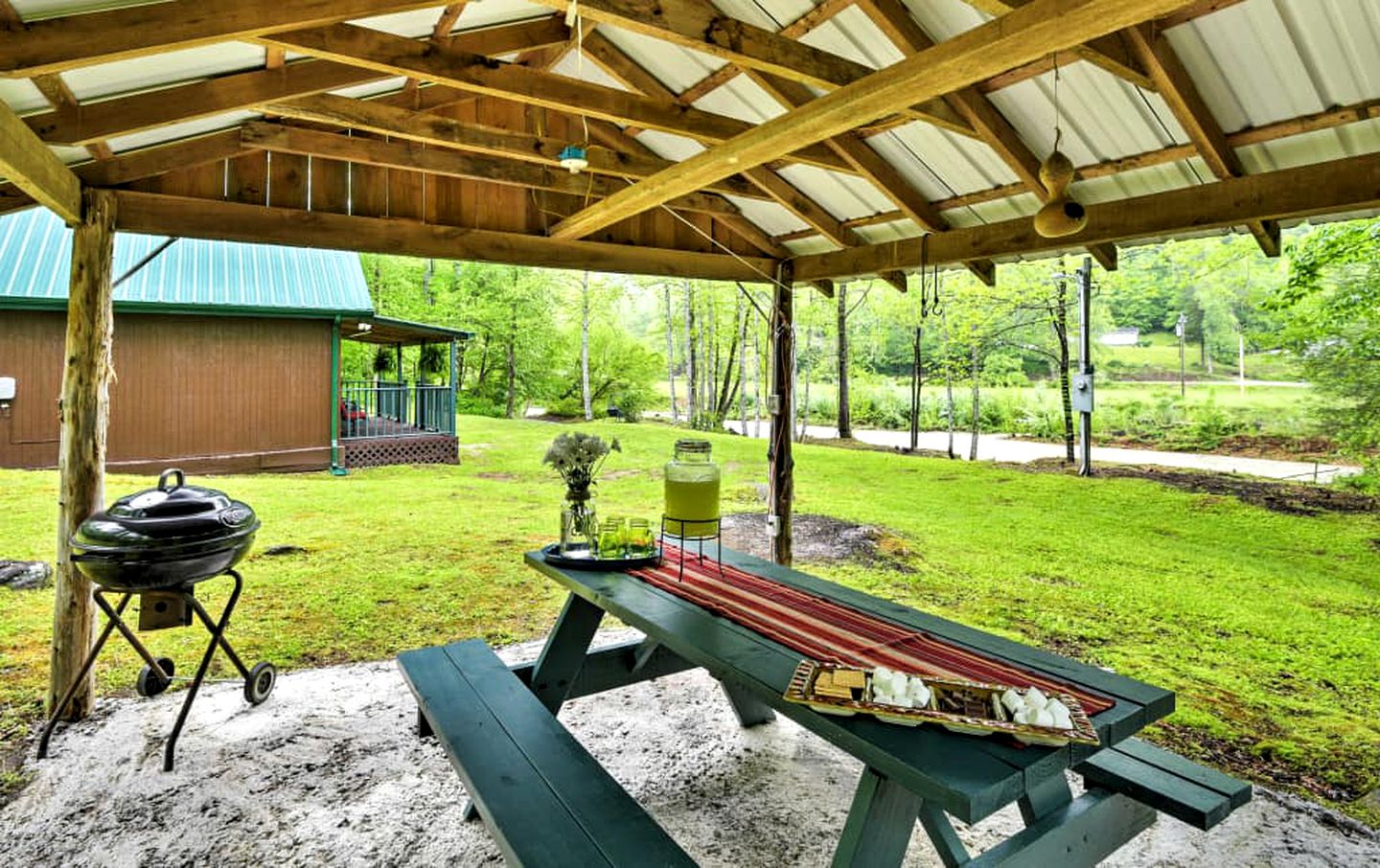 Rustic Riverfront Cabin Rental for Adventuresome Getaway from Knoxville, Tennessee