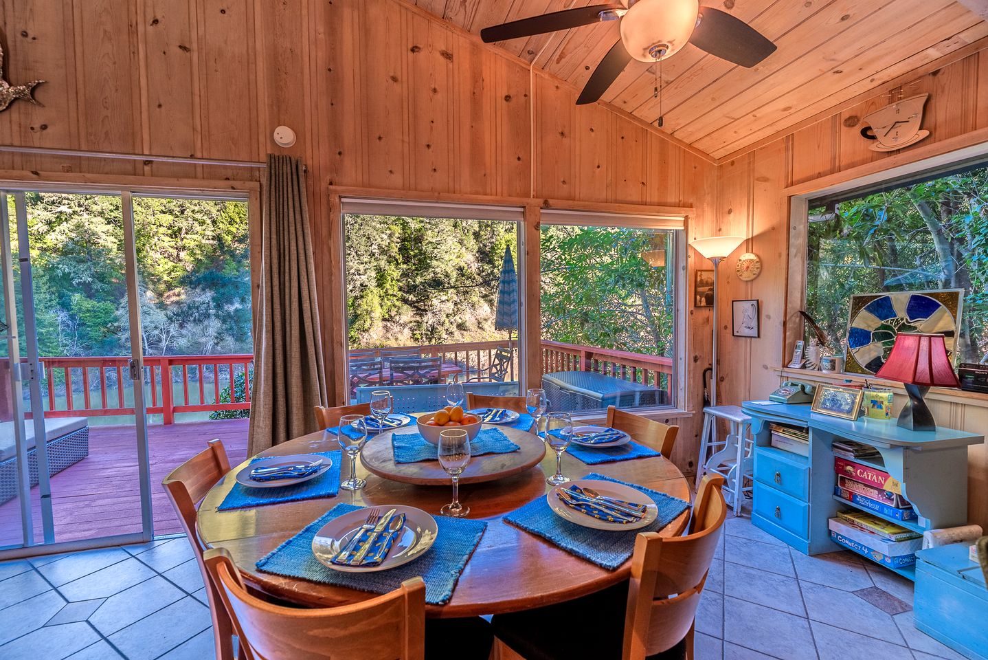 Peaceful Cottage with Deck and River Views in Monte Rio, California