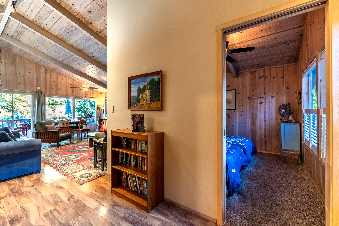 Peaceful Cottage with Deck and River Views in Monte Rio, California