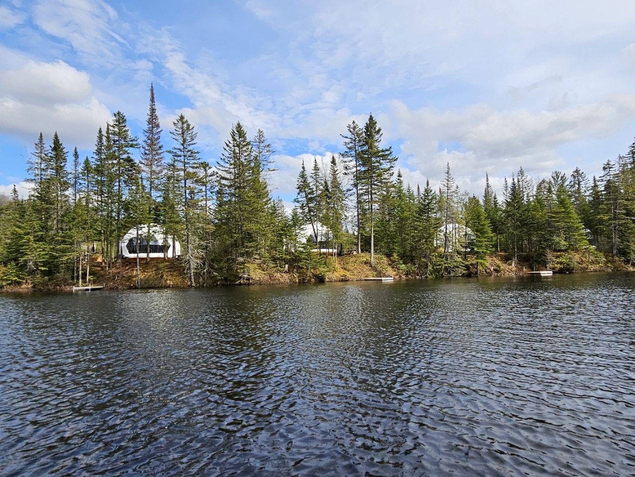 Luxurious, Eco-Friendly Dome in St. Come, Quebec, Perfect for a Glamping Escape in Nature