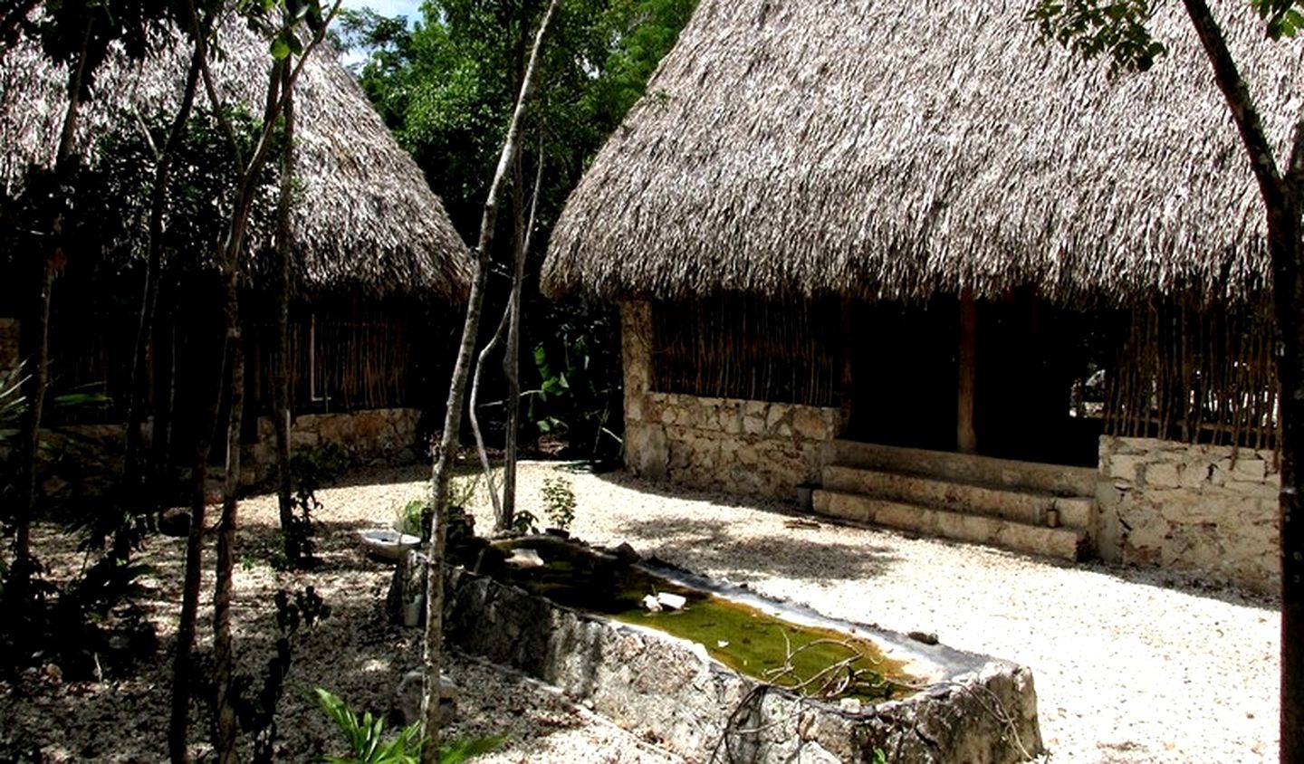 Traditional and Unique Mayan Hut Rental in Quintana Roo, Mexico