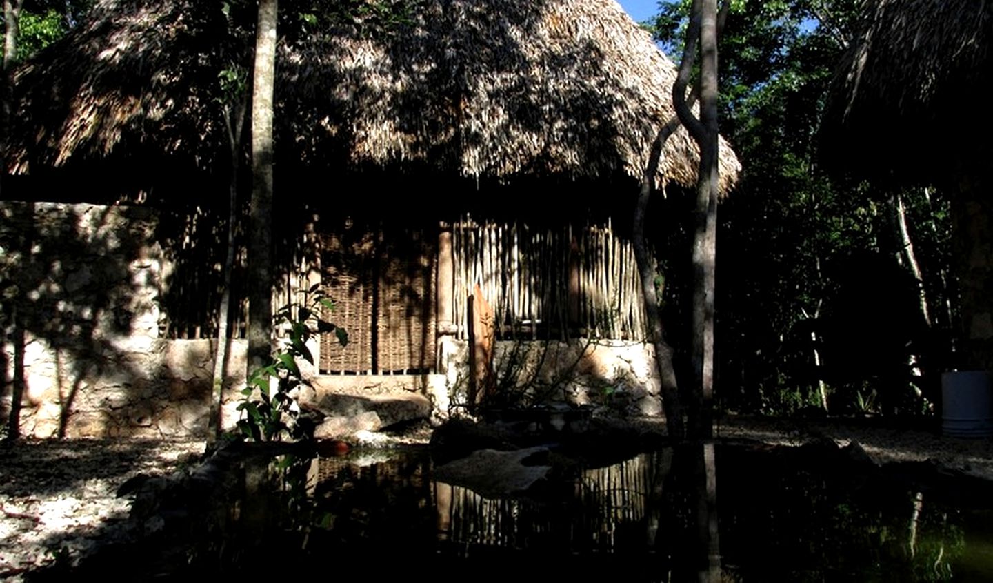 Traditional and Unique Mayan Hut Rental in Quintana Roo, Mexico