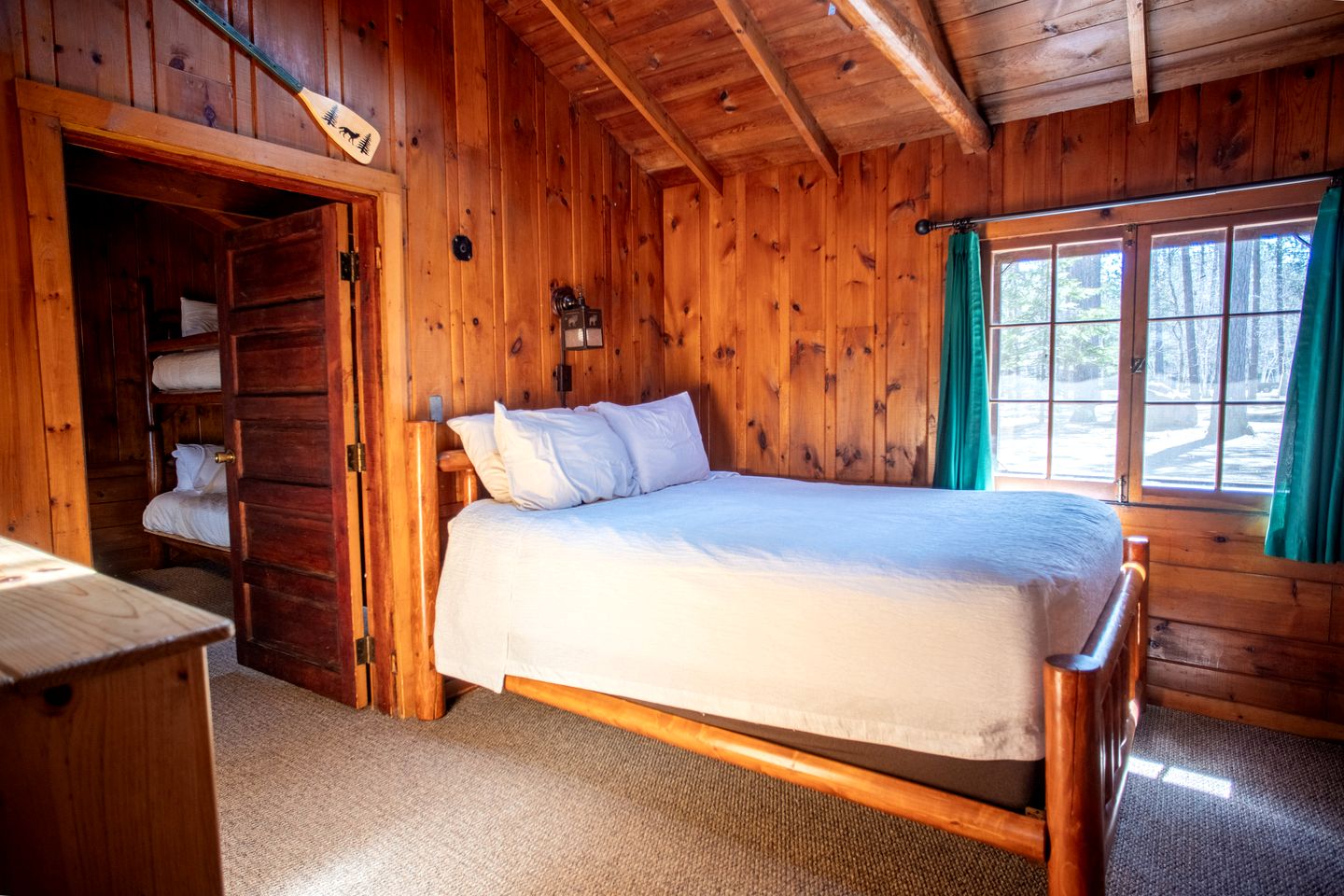 Authentic Rustic Cabin with Large Deck & Fireplace Near Birch Lake, Babbitt, MN