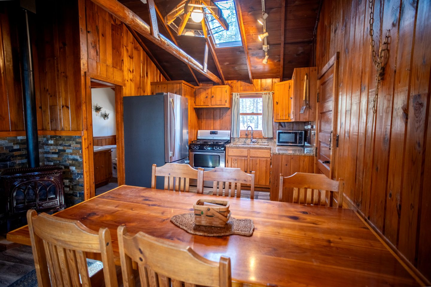 Authentic Rustic Cabin with Large Deck & Fireplace Near Birch Lake, Babbitt, MN