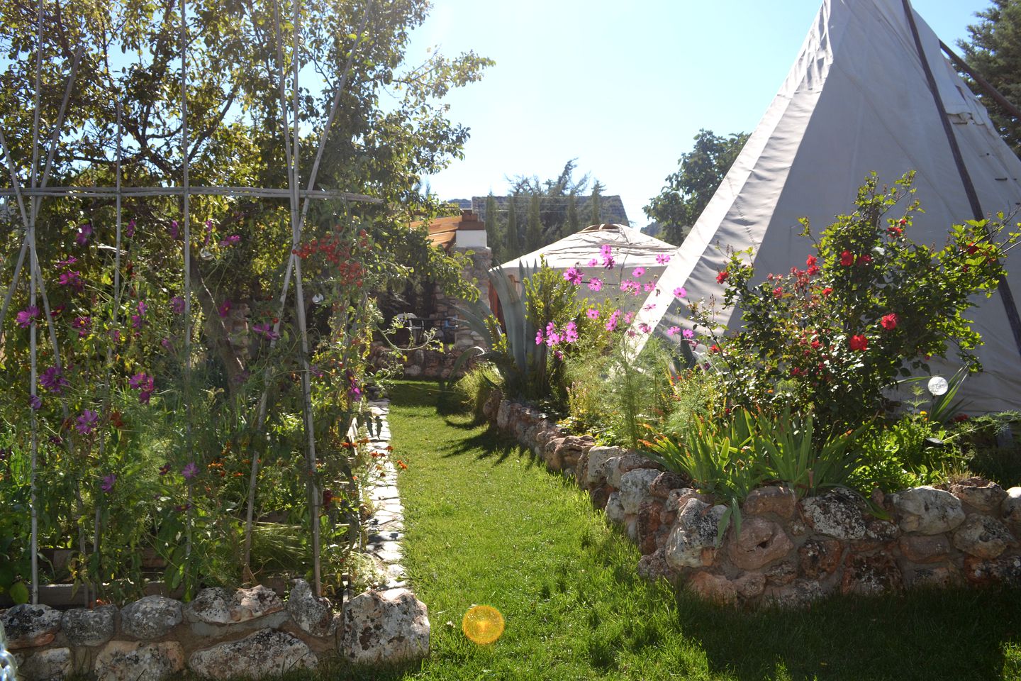 Authentic Tipi near Sierra Nevada Mountains in Granada, Spain