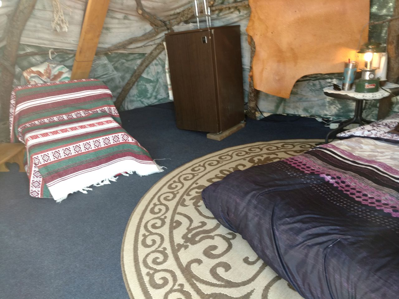 Authentic Tipi Rental for a Spiritual Getaway near Alpine, California